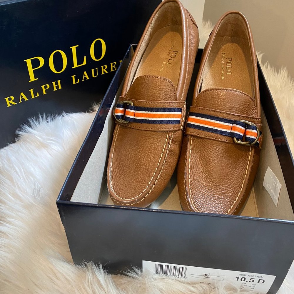Men's, Ralph Lauren- Tan Loafers- Size: 10.5